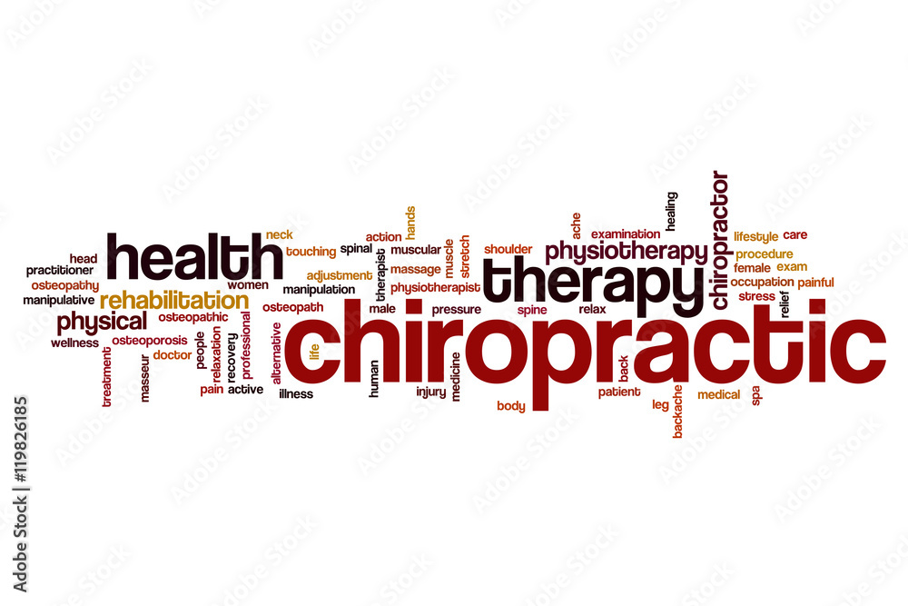 Chiropractic word cloud Chiropractic word cloud