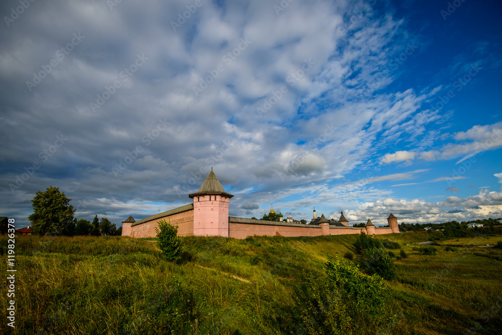 Monastery of Saint Euthymius Wall, Suzdal, Russia 