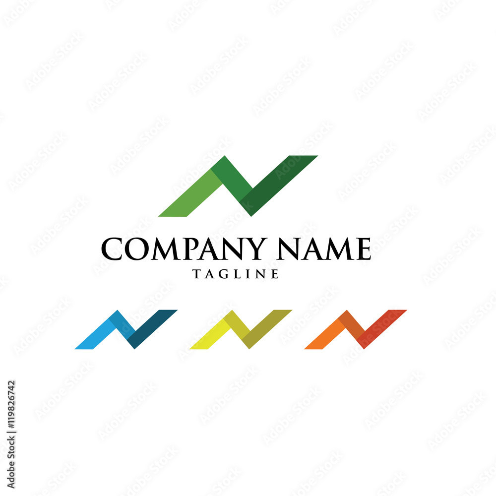 Finance Bussines Arrow Statistic Icon Vector Logo Finance Bussines Arrow Statistic Icon Vector Logo