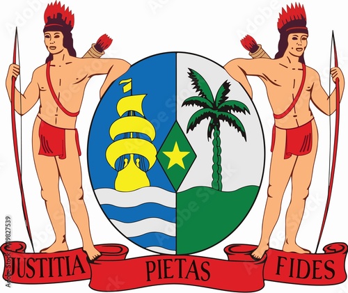 Suriname Coat of arm 