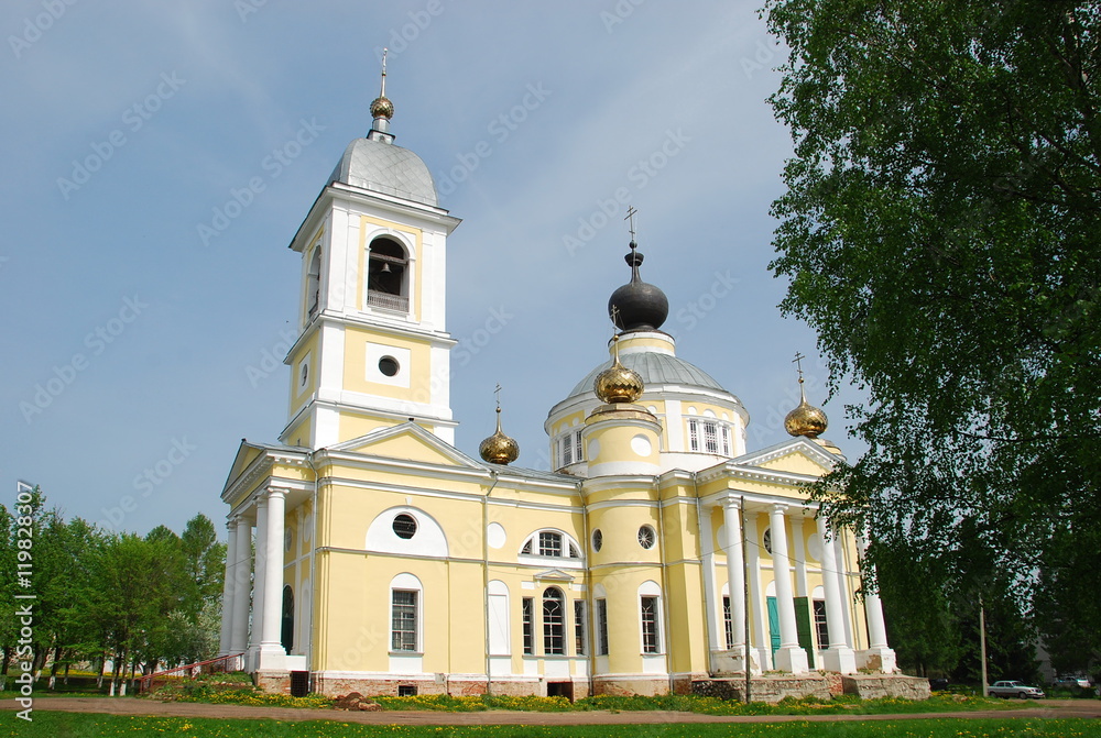 Город Мышкин. Успенский собор,1805-1820 гг Город Мышкин. Успенский собор,1805-1820 гг