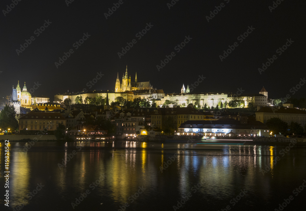 Prague is the capital of the Czech Republic. political and cultural center of Bohemia. Its historic center was included in the Unesco World Heritage . the largest ancient castle in the world.