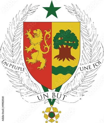 Senegal Coat of arm 