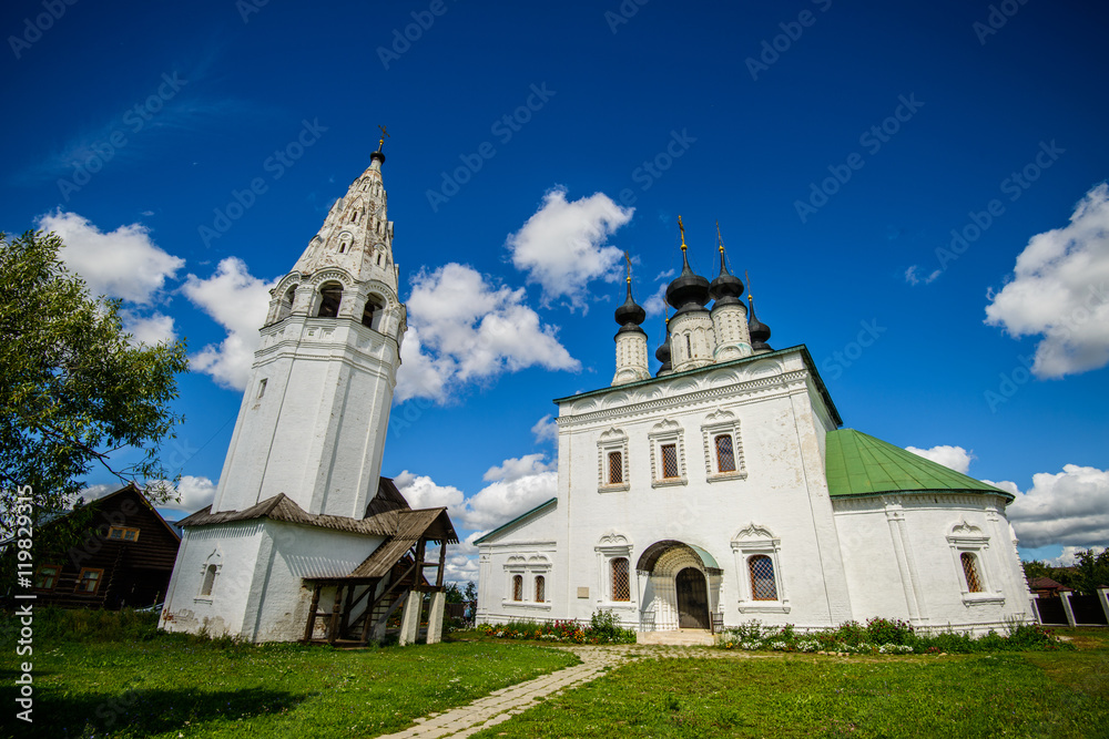 Alexandrovsky monastery in Suzdal, Golden Ring of Russia