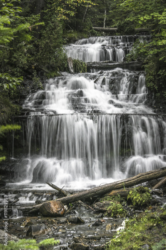 Wagner Falls in the UP of Michigan