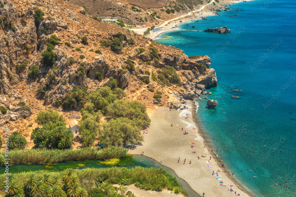 Crete, Greece: Palm Bay