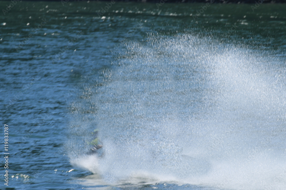 Naklejka premium Jetski Fahrer