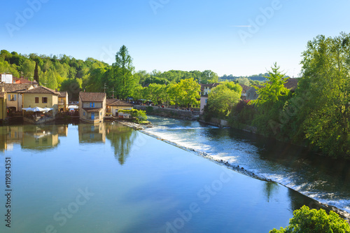 Panoramic view of Borghetto  Valeggio sul Mincio  Italy