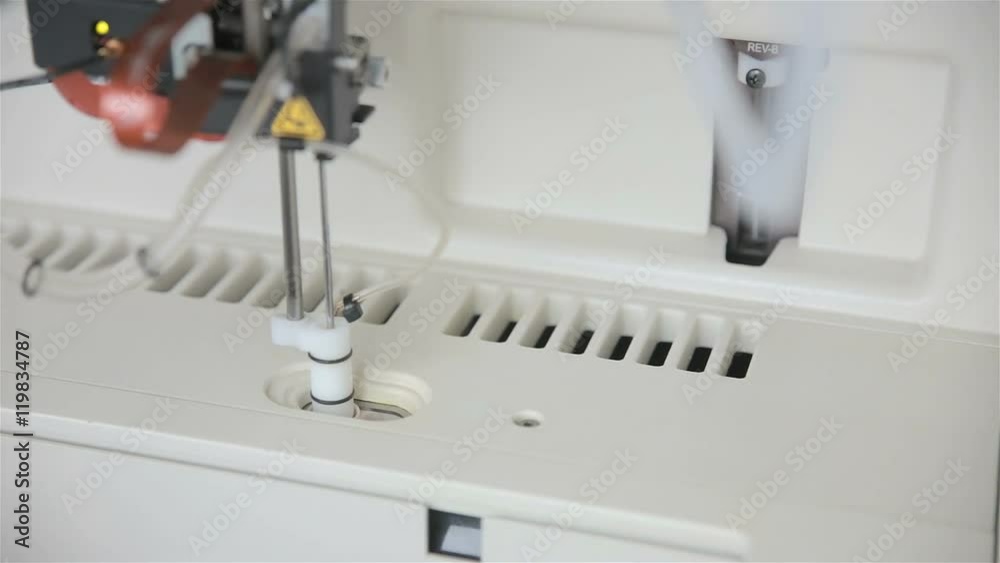Hematology analyzer machine automatically working for test complete blood count