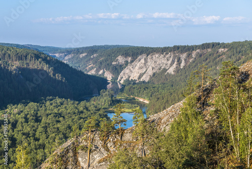 White River in the Ural mountains.