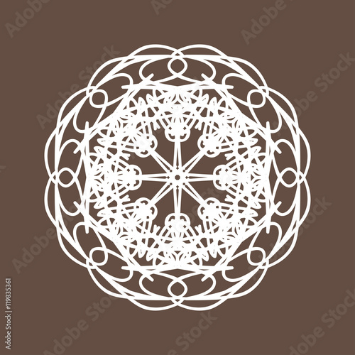 Round Lace Collection Vecto...