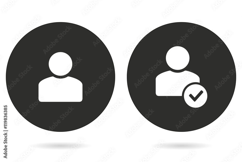 Accoun vector icon. Accoun vector icon.