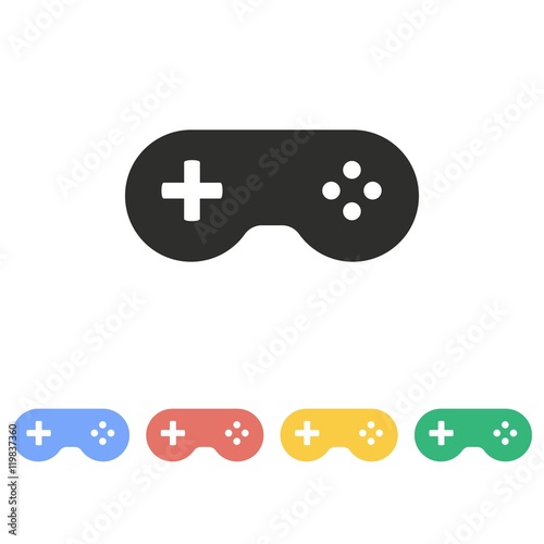 Game controller - vector icon.