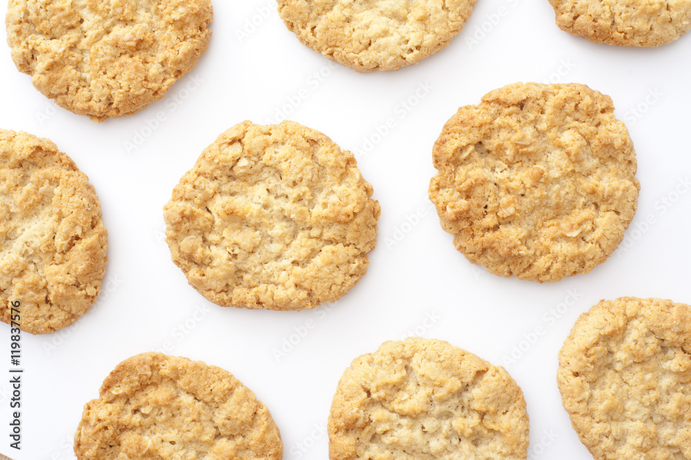 Freshly baked anzac biscuits Freshly baked anzac biscuits