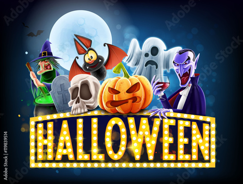 halloween illustration