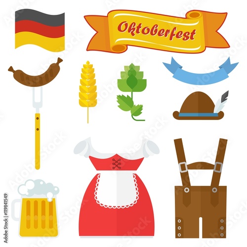 oktoberfest vector icon