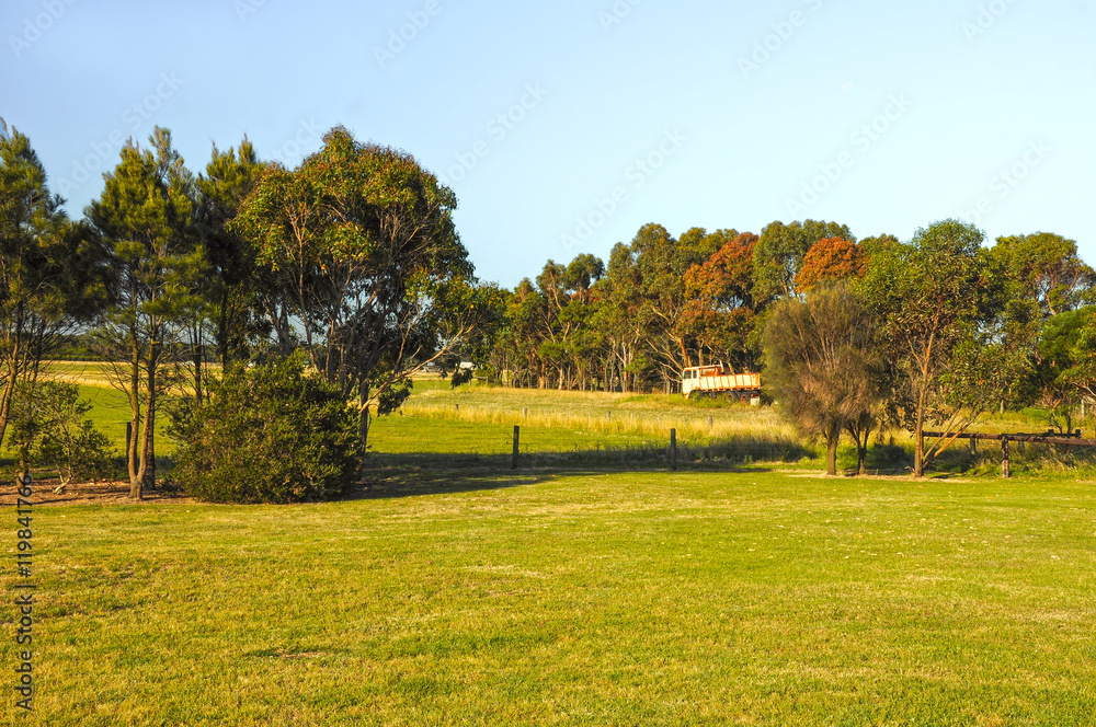 Year Australian rural landscape. Year Australian rural landscape.
