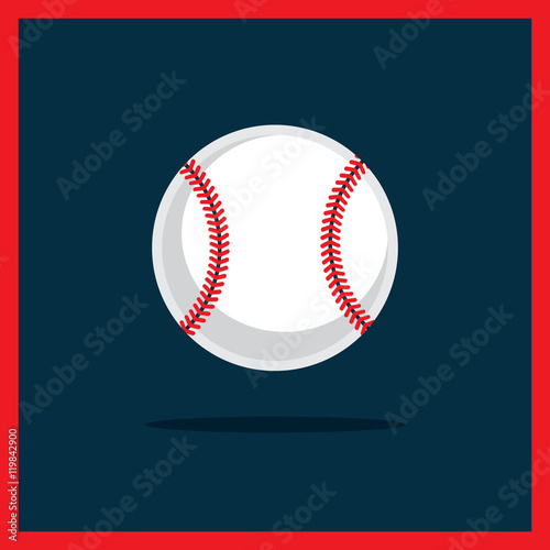 Modern professional logo for a baseball league. Sport style logo. T-shirt emblem