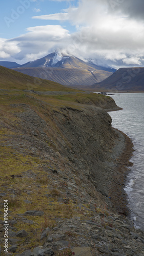 Mountains at Svalbard  Spitzbergen