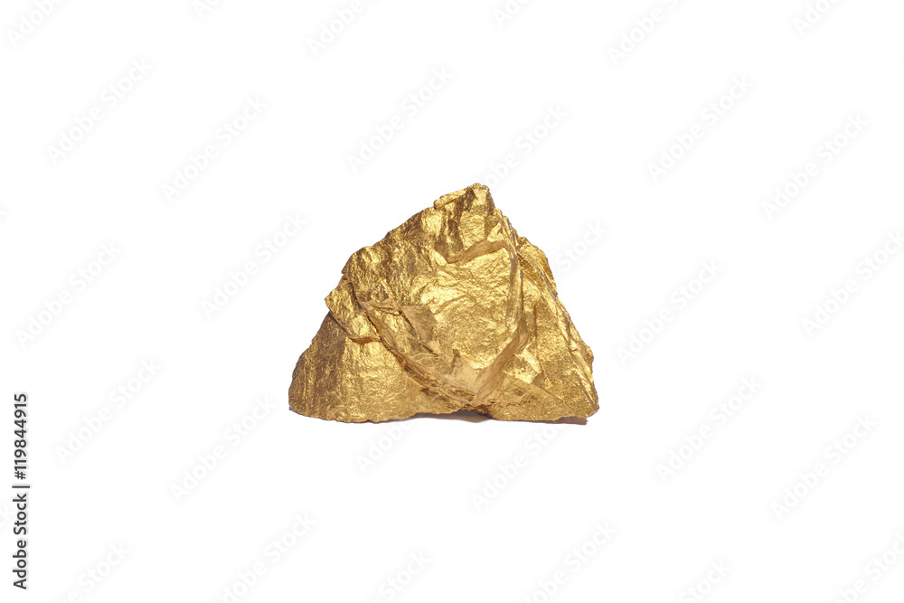 Closeup of big gold nugget Closeup of big gold nugget