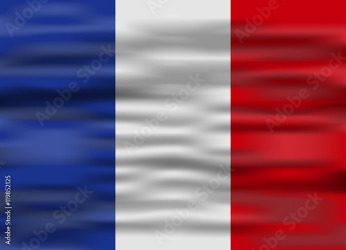 realistic flag france