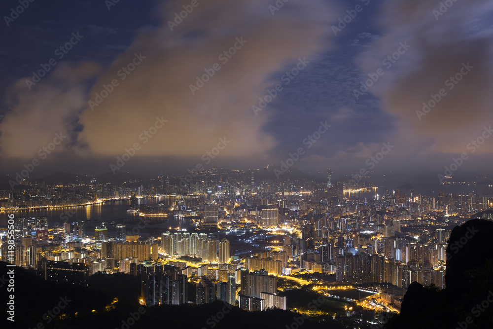 Hong Kong Island from Kowloon