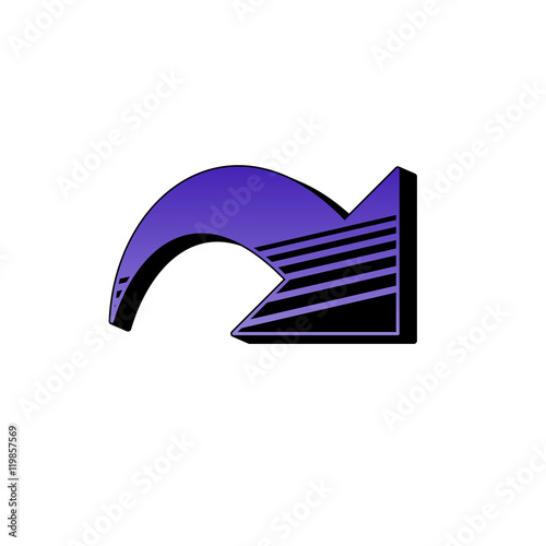 ikona retro lata 80 wektor