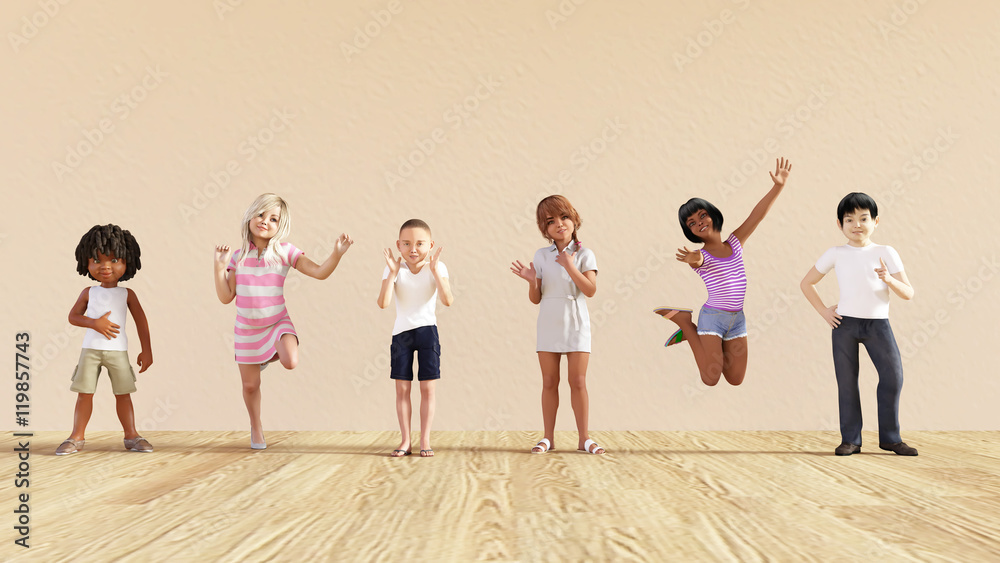 Obraz premium Happy Children