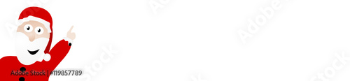 Weihnachtsmann Banner