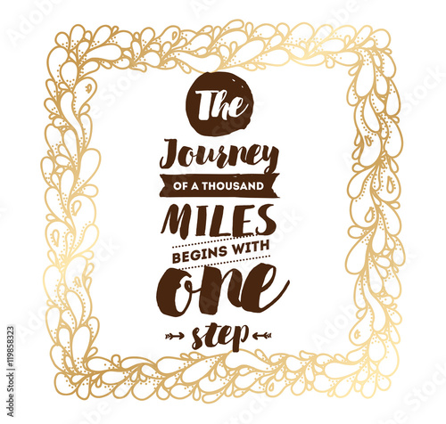 Typography for poster, invitation, greeting card or t-shirt.