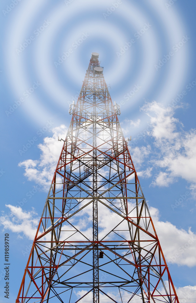 cellular network tower