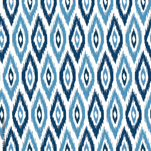 Ethnic hand drawn seamless pattern