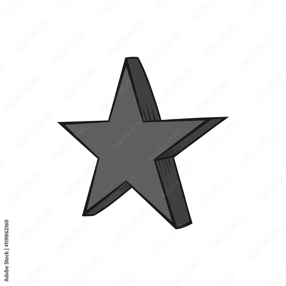 Geometric figure of heavenly stars icon in black monochrome style isolated on white background. Figure symbol. Vector illustration Geometric figure of heavenly stars icon in black monochrome style isolated on white background. Figure symbol. Vector illustration