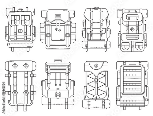Hiking Backpack Set