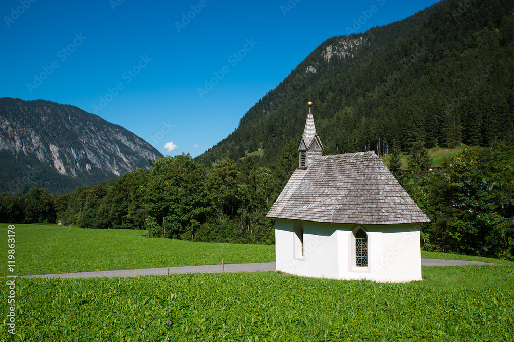 Small Chapel in the alps / Nice chapel in the Tyrolean Alps
