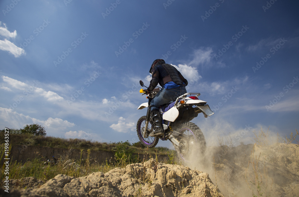 Obraz premium Motocross bike.