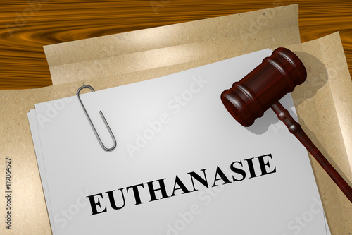 Euthanasie - the German word for Euthanasia photo