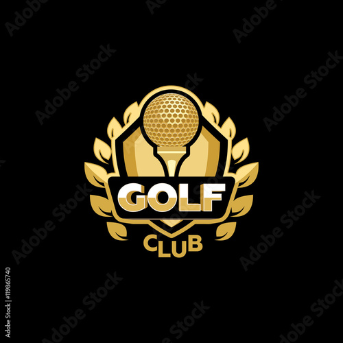 Golden Golf club logo
