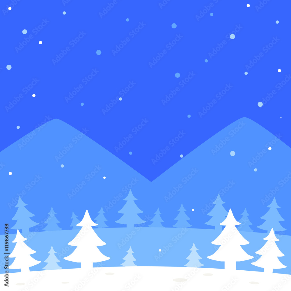 christmas background, vector
