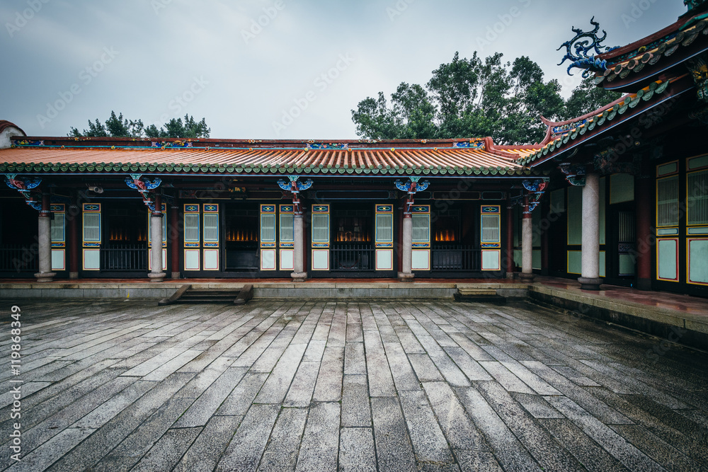 Exterior of the Taipei Confucius Temple, in Taipei, Taiwan. Exterior of the Taipei Confucius Temple, in Taipei, Taiwan.