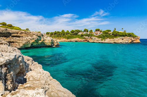 Mediterranean Sea Coastline Majorca Spain Balearic Islands