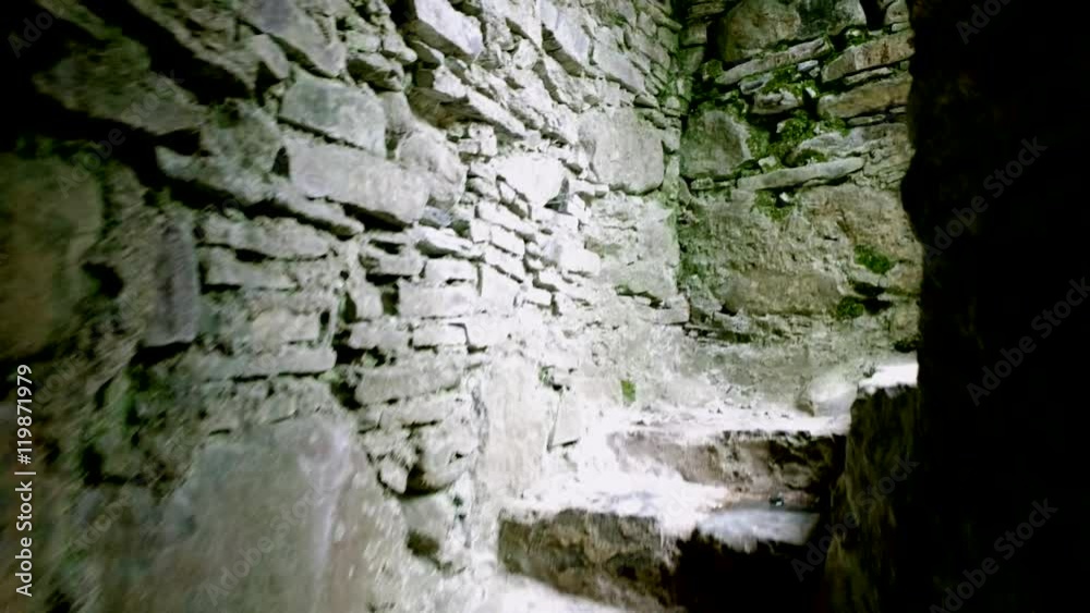 stairs of old medieval subterranean or basement 57 stairs of old medieval subterranean or basement 57