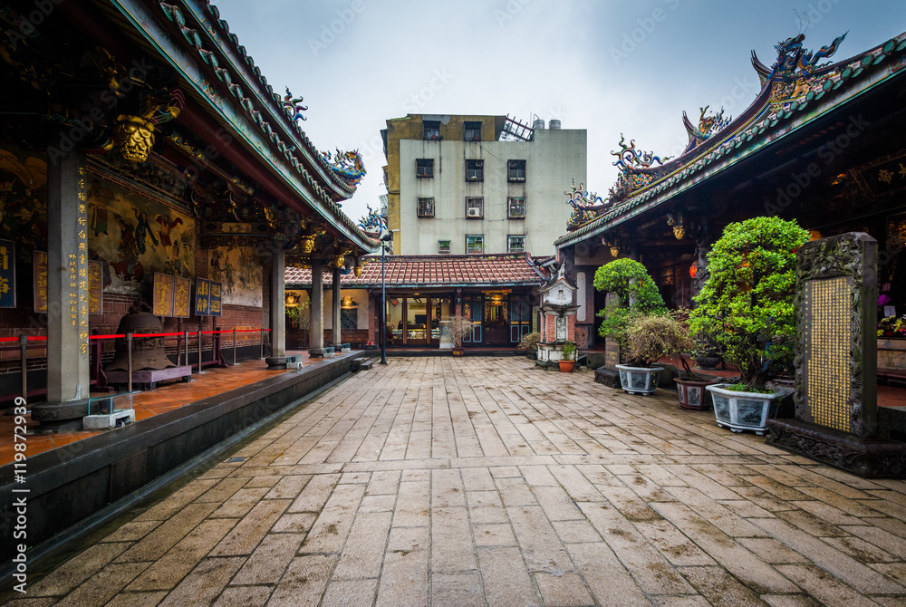 The Dalongdong Baoan Temple, in Taipei, Taiwan.