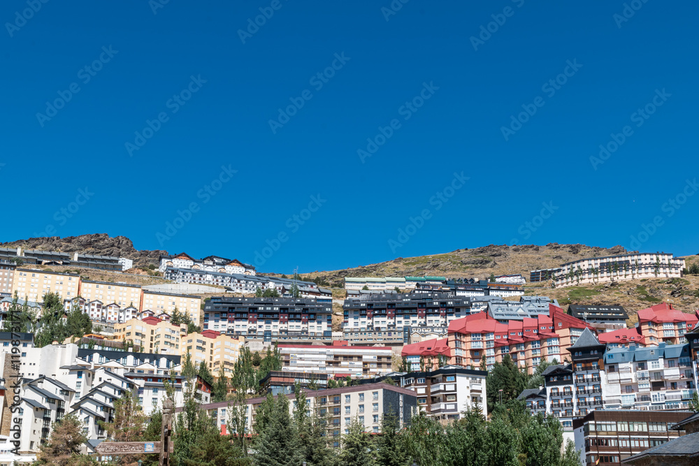 City in the mountains - Sierra Nevada, Spain