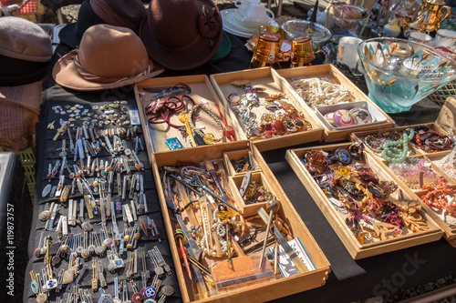 The Flea Market at Osu Kannon temple in Nagoya, Japan photo