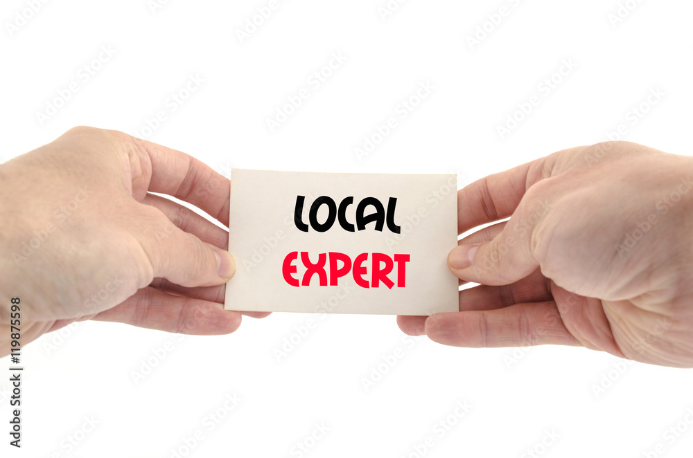Local expert text concept Local expert text concept