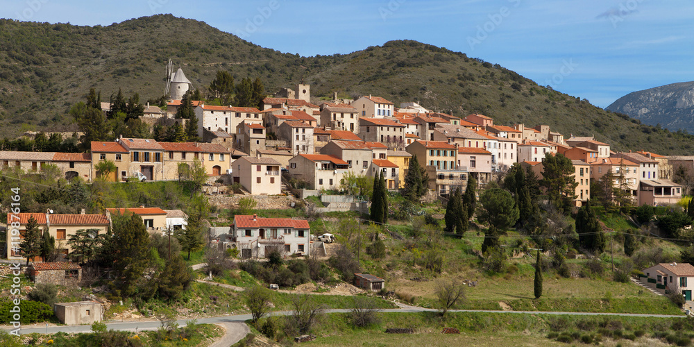 Medieval village of Cucugnan