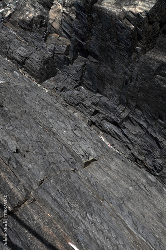 close-up of rocks, reefs in riomaggiore