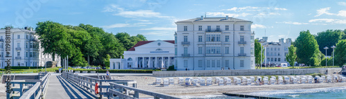 Obraz na płótnie heiligendamm,seebad an der ostsee w salonie