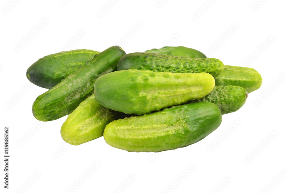 Green cucumber gherkin Green cucumber gherkin